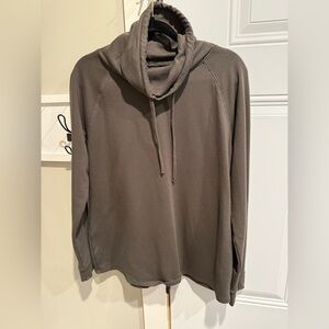 32 Degrees Brown Cowl Neck Sweatshirt